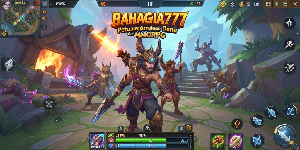 Tampilan gameplay BAHAGIA777 yang seru dan imersif.