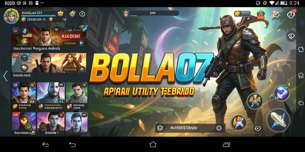Screenshot BOLA07 menampilkan antarmuka aplikasi yang intuitif dan berfungsi.