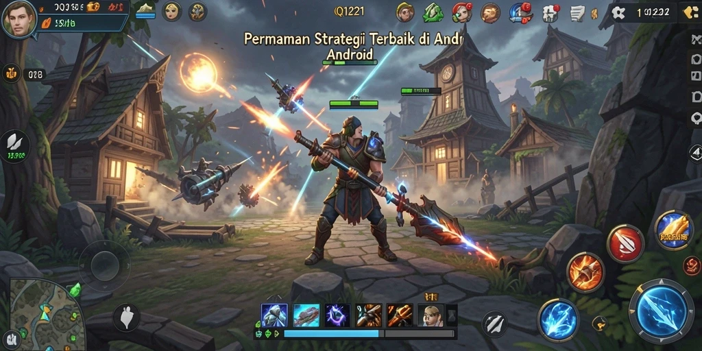 Tampilan gameplay <strong>QQ1221</strong> yang menegangkan dan strategis.