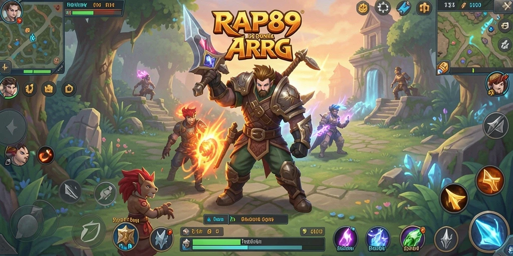 Screenshot menunjukkan pertarungan seru di dunia <strong>RAP89</strong>.