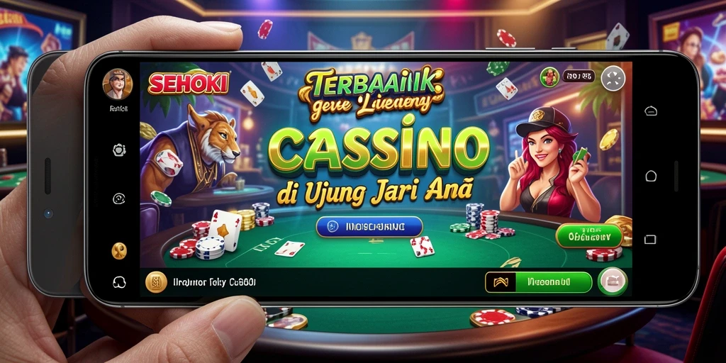 Tampilan gameplay SEHOKI yang mendebarkan dan interaktif pada Live Casino.
