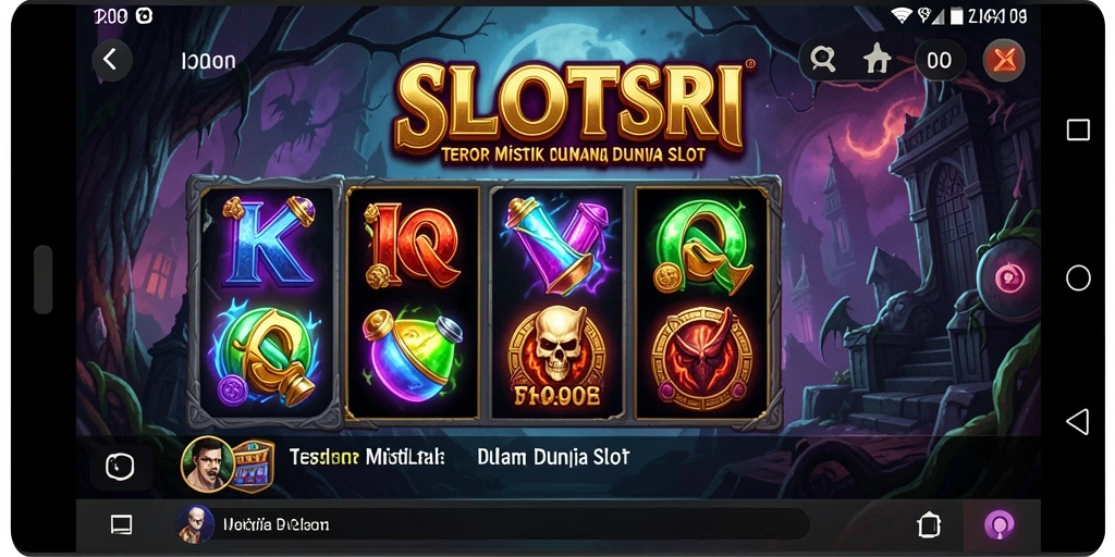 Gameplay SLOTSRI yang menegangkan dengan elemen Horror.