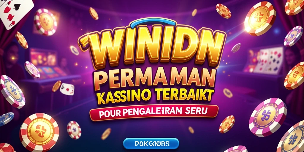 Tampilan utama WINIDN memperlihatkan gameplay seru dengan berbagai pilihan permainan Kasino.