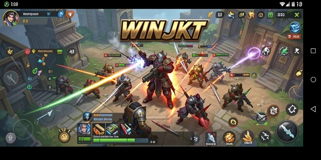 Tampilan gameplay <strong>WINJKT</strong> yang menarik dan menjanjikan.